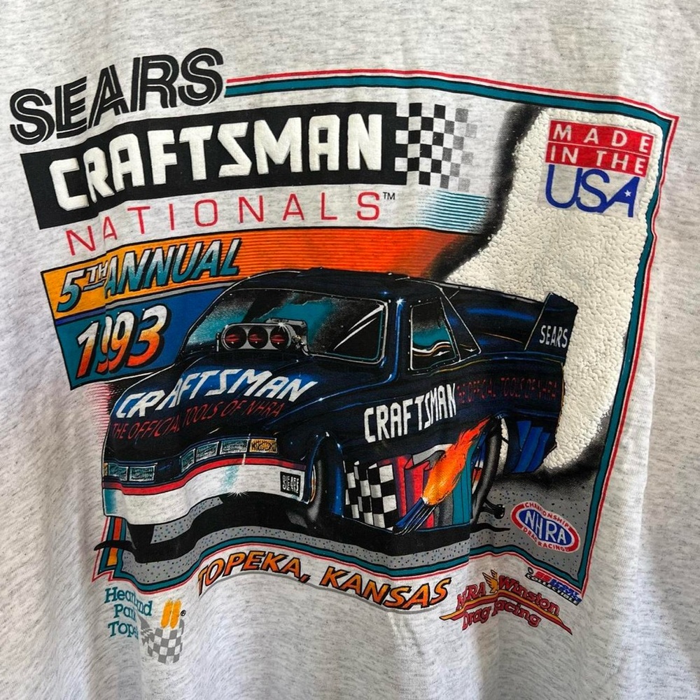 Vintage 90’s NHRA Nationals T-shirt - Picture 2 of 9
